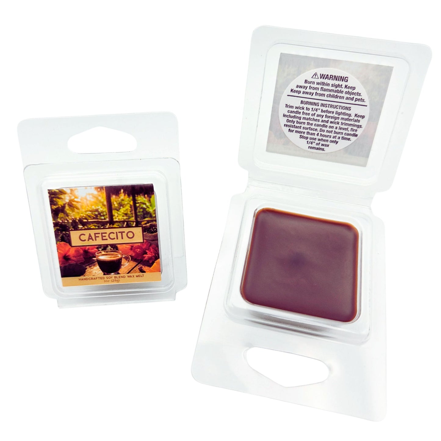 Cafecito Wax Melt Sample