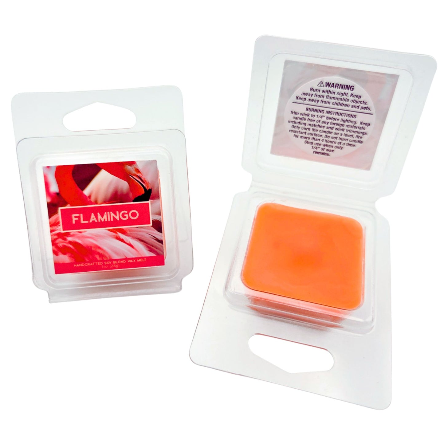 Flamingo Wax Melt Sample